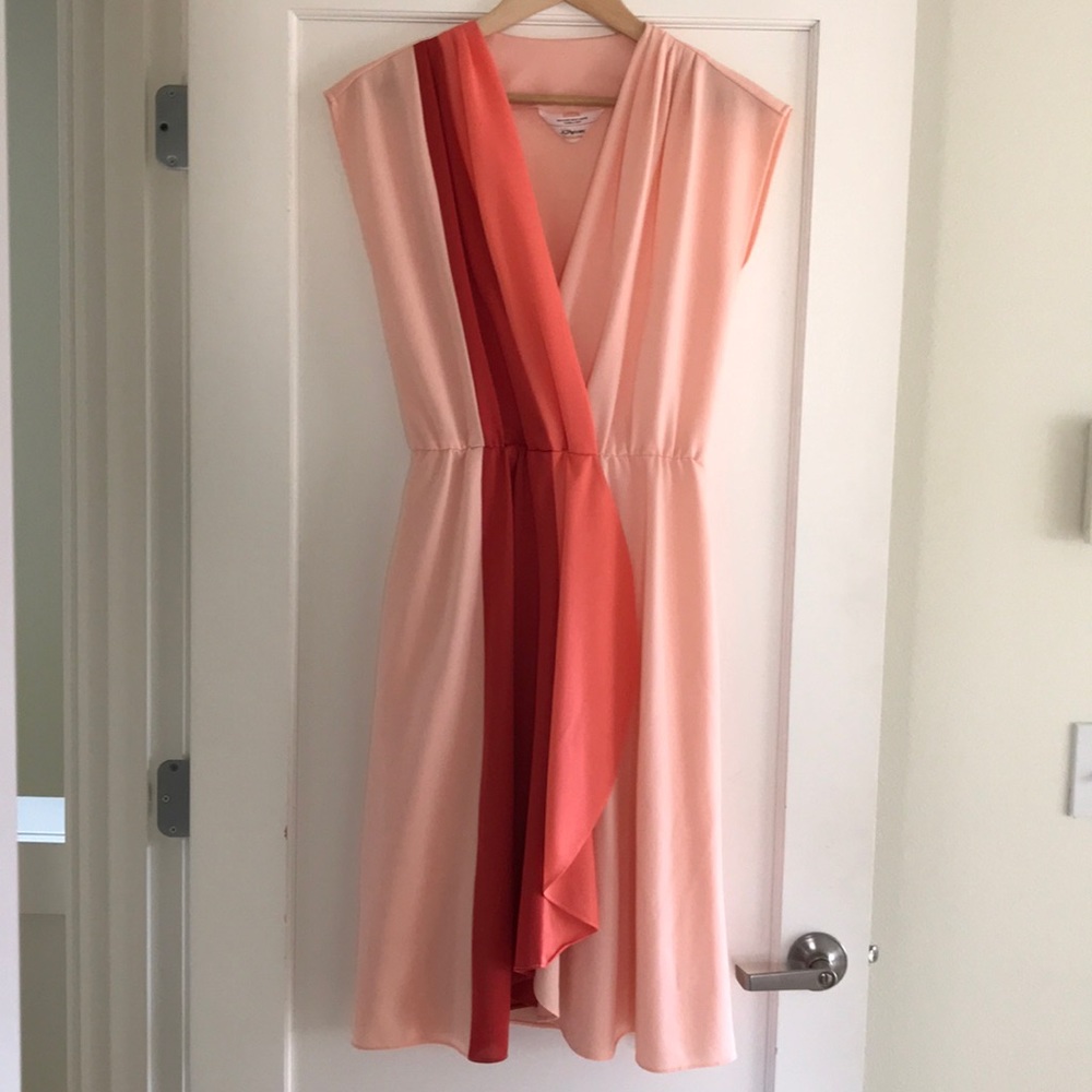 Vintage Color Blocked Dress